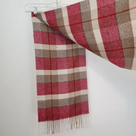 Christian Dior vintage cashmaire fall plaid scarf - Picture 6 of 7